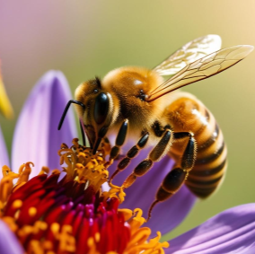 bee-pollinating-flower
